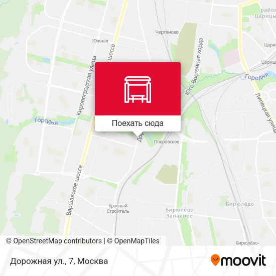 Карта Дорожная ул., 7