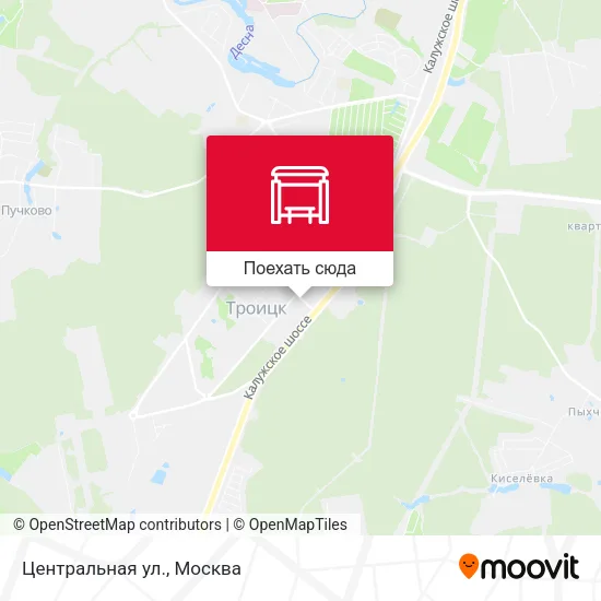 Карта Центральная ул.