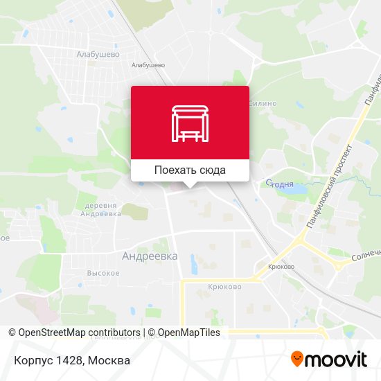 Карта Корпус 1428