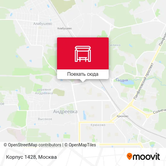 Карта Корпус 1428