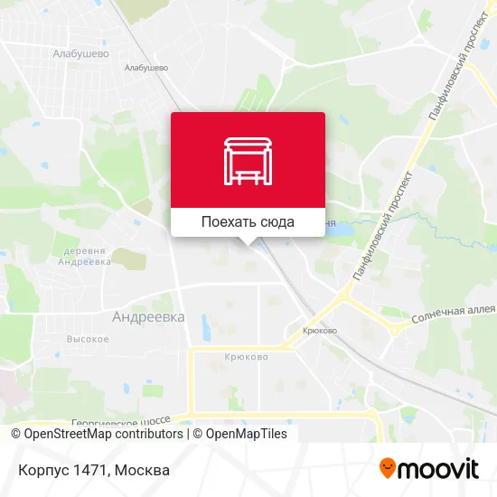 Карта Корпус 1471