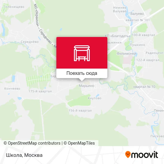 Карта Школа