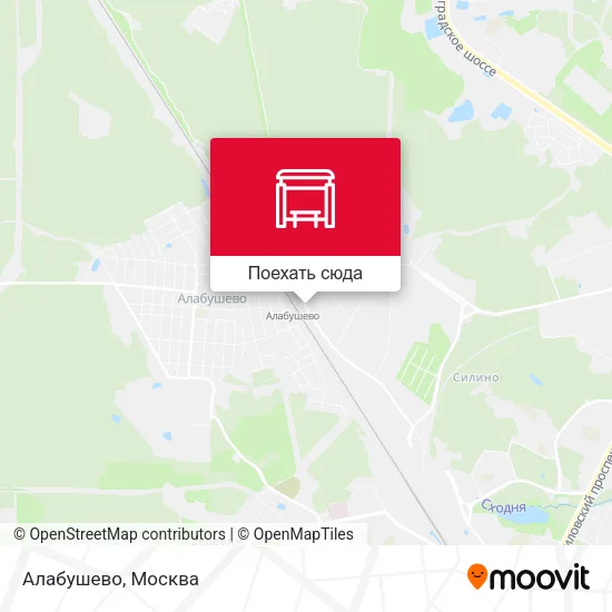 Карта Алабушево