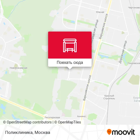 Карта Поликлиника