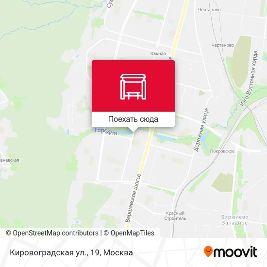 Карта Кировоградская ул., 19
