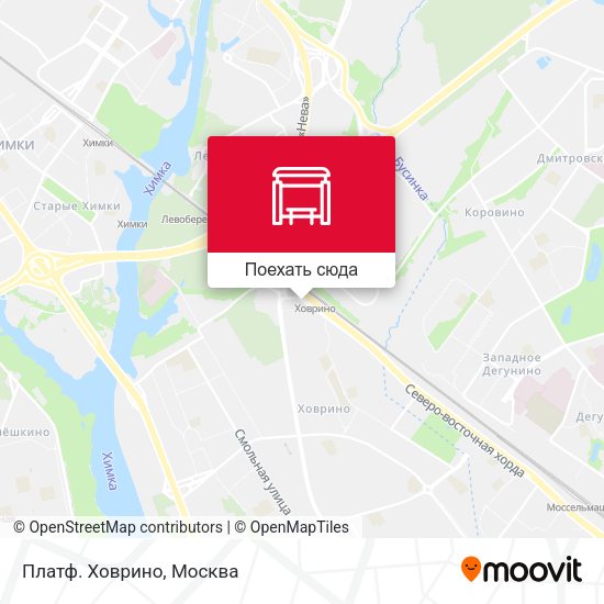 Карта Платф. Ховрино