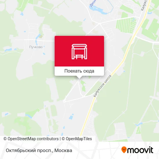 Карта Октябрьский просп.