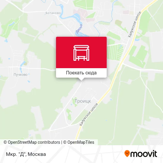 Карта Мкр. "Д"