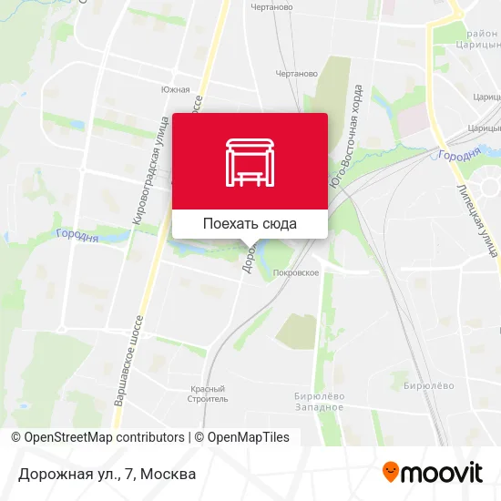 Карта Дорожная ул., 7