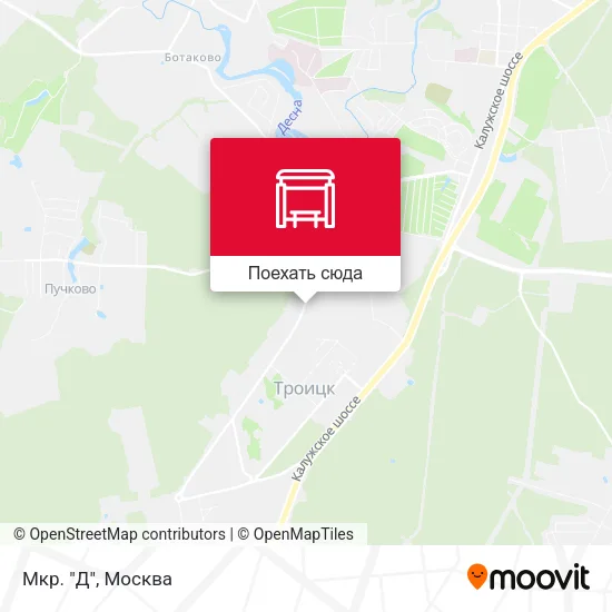 Карта Мкр. "Д"