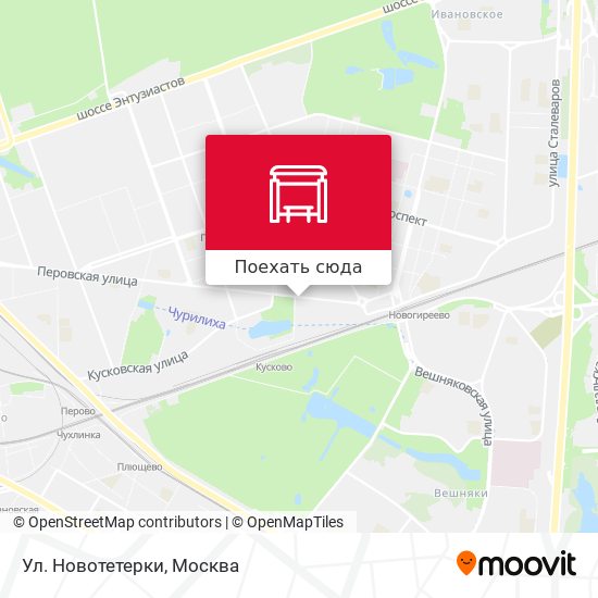 Карта Ул. Новотетерки