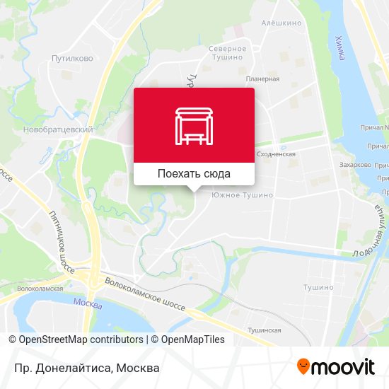 Карта Пр. Донелайтиса