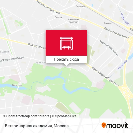 Карта Ветеринарная академия