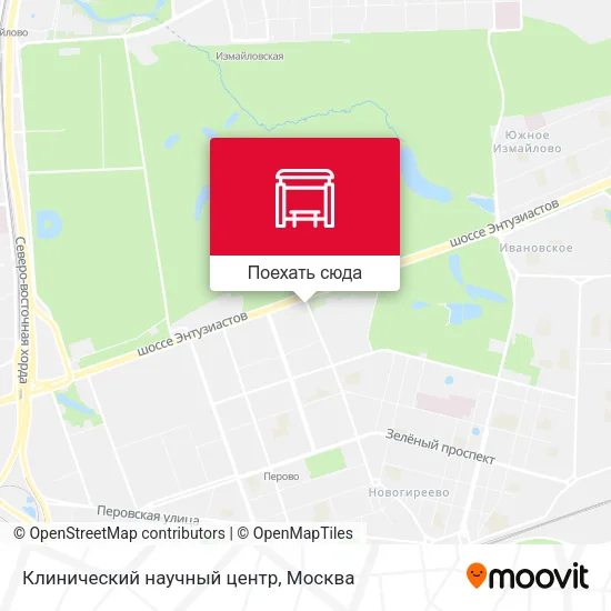 Карта Клинический научный центр