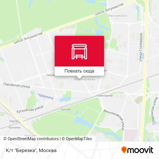 Карта К/т "Березка"