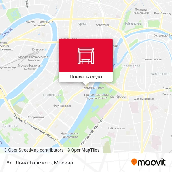 Карта Ул. Льва Толстого