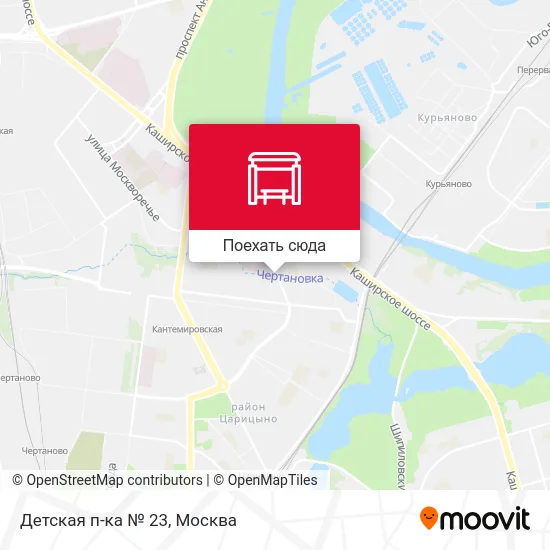Карта Детская п-ка № 23