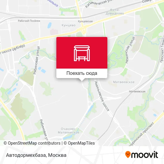 Карта Автодормехбаза