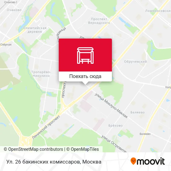Карта Ул. 26 бакинских комиссаров