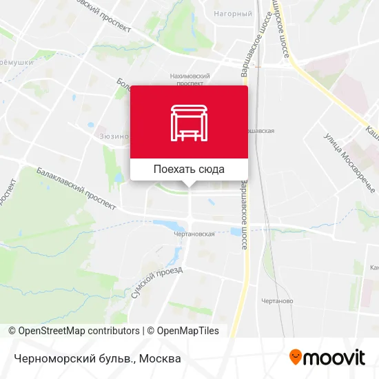 Карта Черноморский бульв.