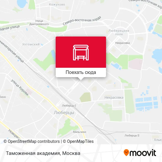 Карта Таможенная академия