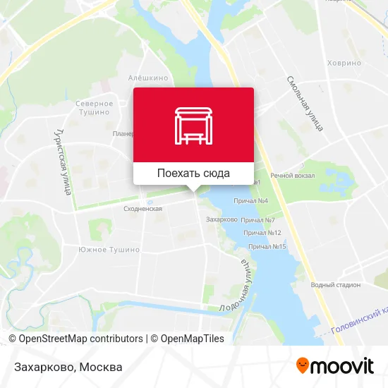 Карта Захарково
