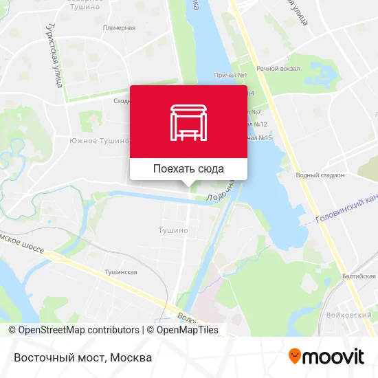 Карта Восточный мост