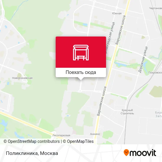 Карта Поликлиника