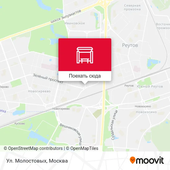 Карта Ул. Молостовых