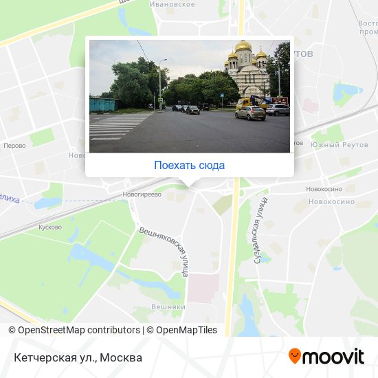 Карта Кетчерская ул.