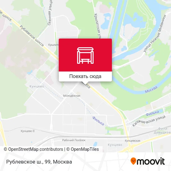 Карта Рублевское ш., 99