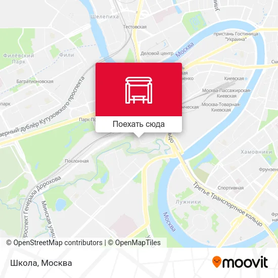 Карта Школа