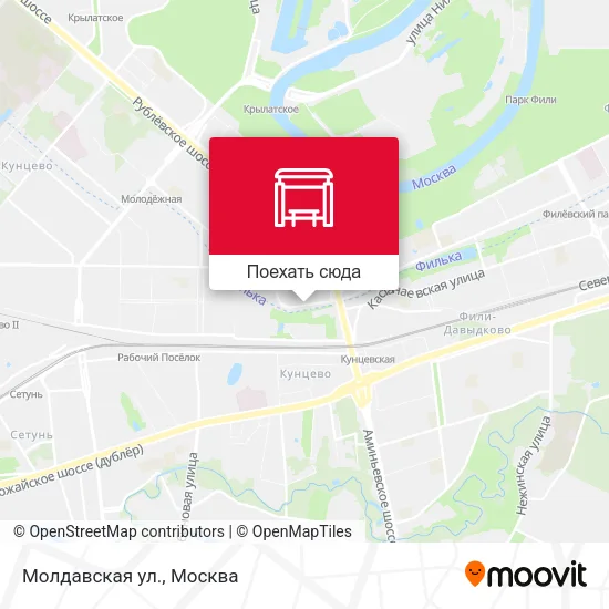 Карта Молдавская ул.