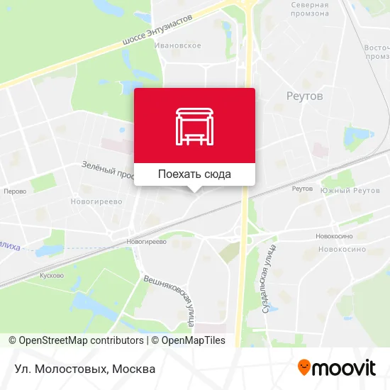Карта Ул. Молостовых