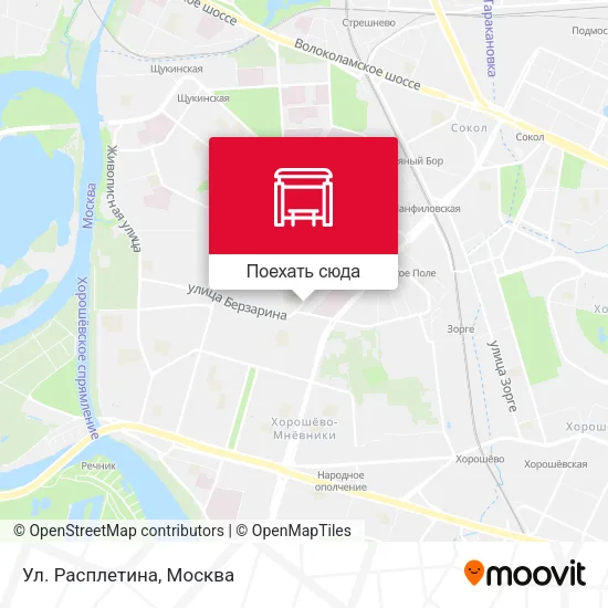 Карта Ул. Расплетина
