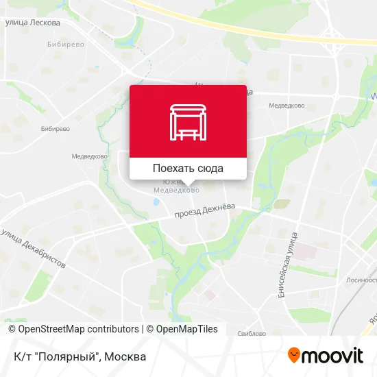Карта К/т "Полярный"