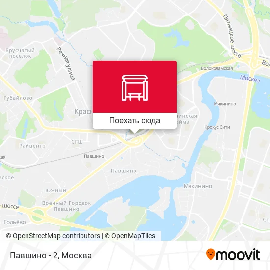 Карта Павшино - 2