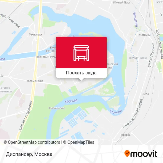 Карта Диспансер