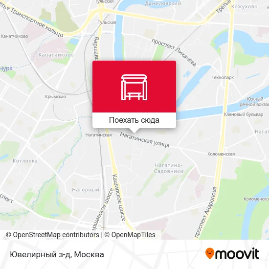 Карта Ювелирный з-д