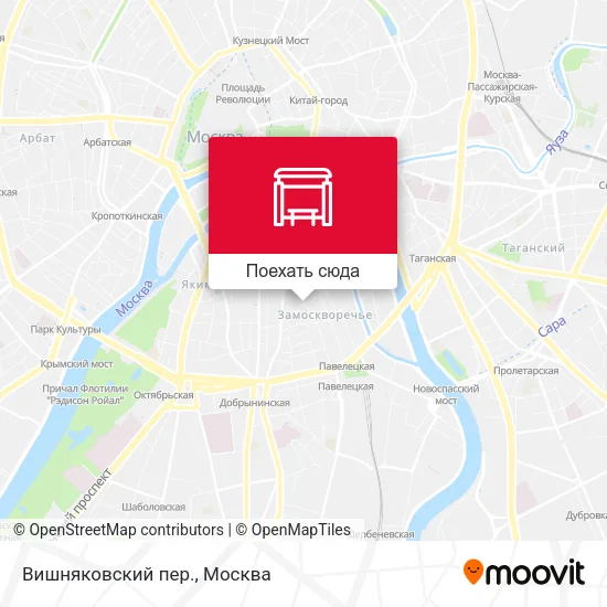 Карта Вишняковский пер.
