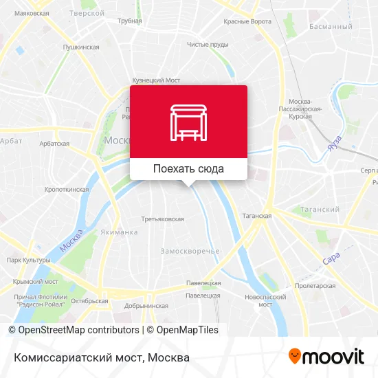 Карта Комиссариатский мост