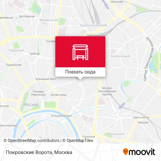 Карта Покровские Ворота