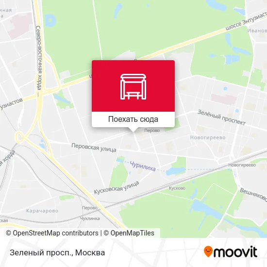 Карта Зеленый просп.