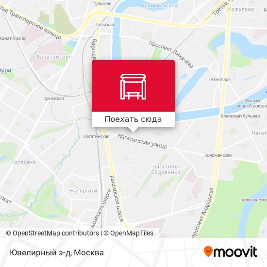 Карта Ювелирный з-д