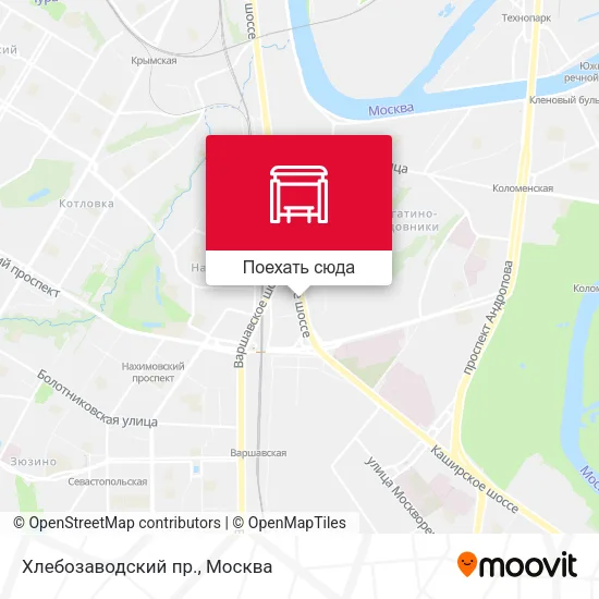 Карта Хлебозаводский пр.