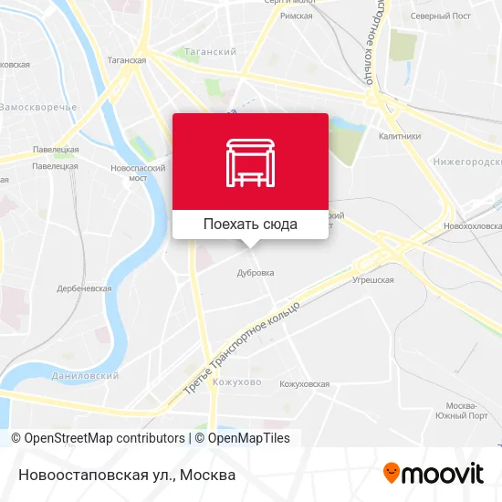 Карта Новоостаповская ул.