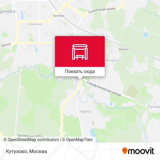 Карта Кутузово