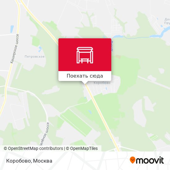Карта Коробово