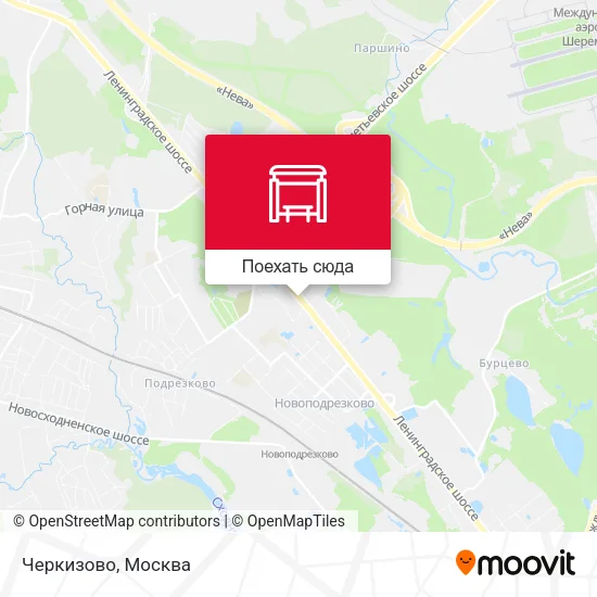Карта Черкизово