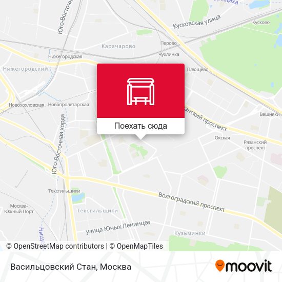 Карта Васильцовский Стан